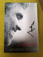 Andrea Bocceli - signierte Autogrammkarte