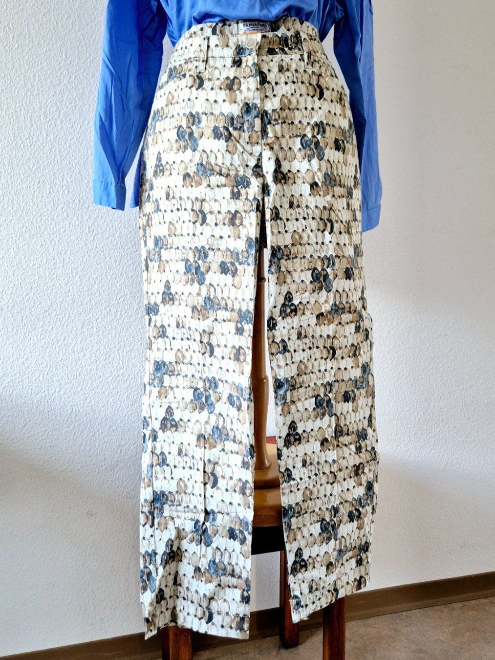 Brax Pantaloni: HOSE RAPHAELA BRAX SUPER SLIM 44 , TOP ZU WALBUSCH BLUSE – Usato da Elsau venduto da the-colorful-side