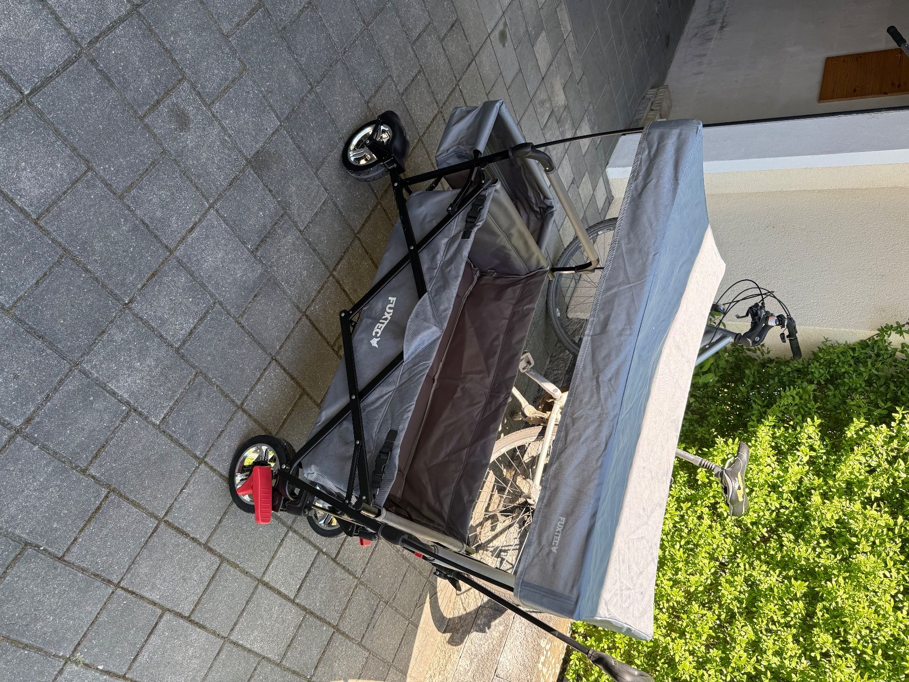 Carriole: Bollerwagen von Fuxtec – Nuovo e nell'imballaggio originale da Volketswil venduto da edi-cool 3