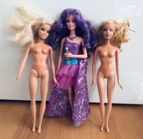 Zwei Barbies, eine Prinzessin und der Rockstar Barbie