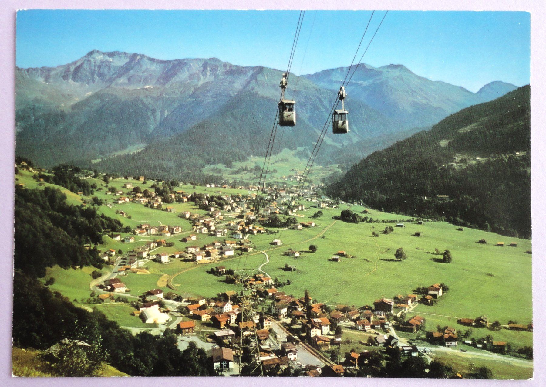 Cartoline postali: Madrisa Gondelbahn, Klosters – Usato da Fétigny venduto da Billy2miny