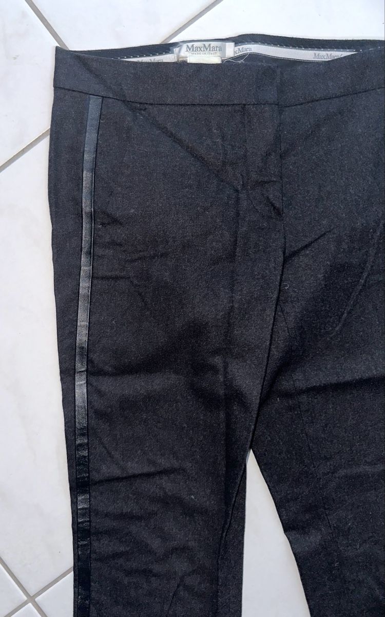Max Mara Hosen: MAX MARA HOSE GR. 38 WOLLE  – Gebraucht aus Unteraegeri von MH203 5