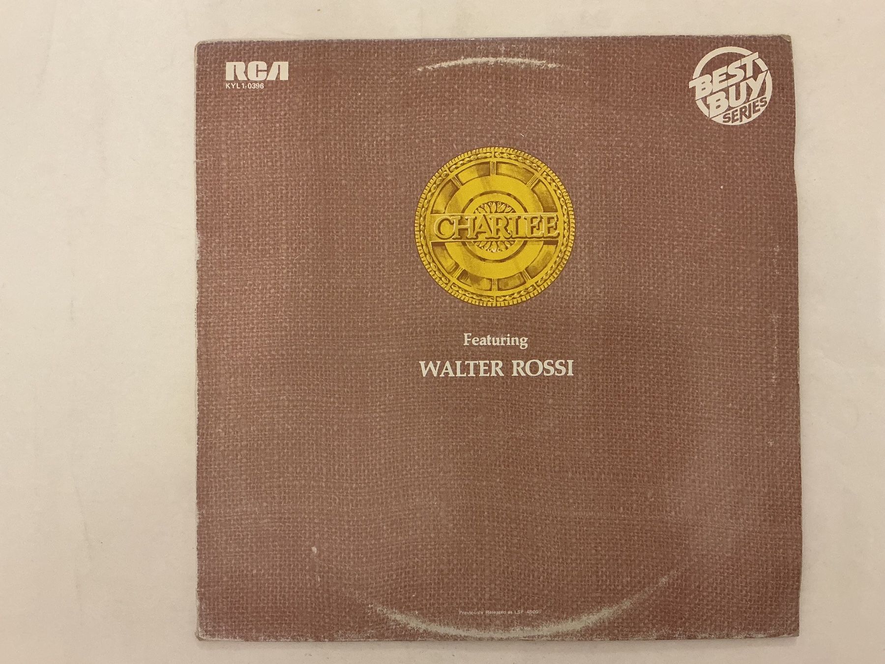 Schallplatten: Charlee Featuring Walter Rossi LP – Gebraucht aus Winterthur von Tumko-Vinyl