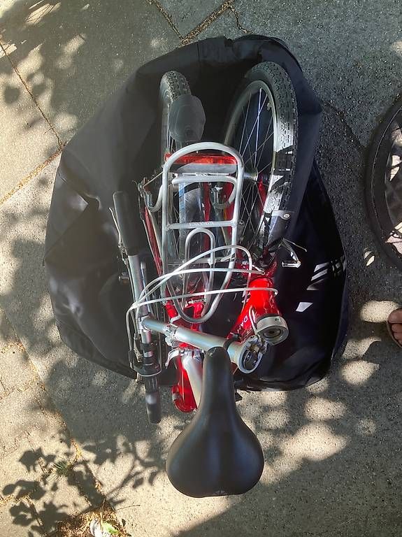 Biciclette: Klappvelo dahon rot – Usato da Derendingen venduto da gepfeifer 4