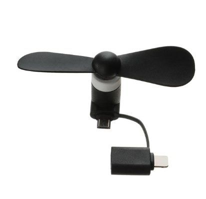 Ventilatoren: Neuheit: 2in1 Mini Portable Mobile Phone Ventilator – Neu und originalverpackt aus Tägerwilen von Swiss-Ricardo 3