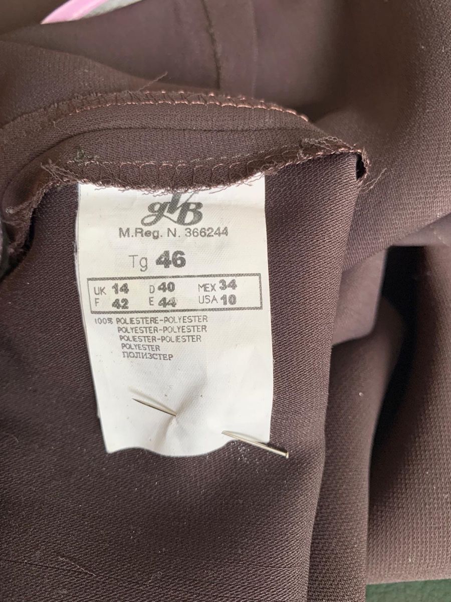 Pantaloni: CARACTERE Elegante, braune Hose – Usato da Urdorf venduto da Anassor 3