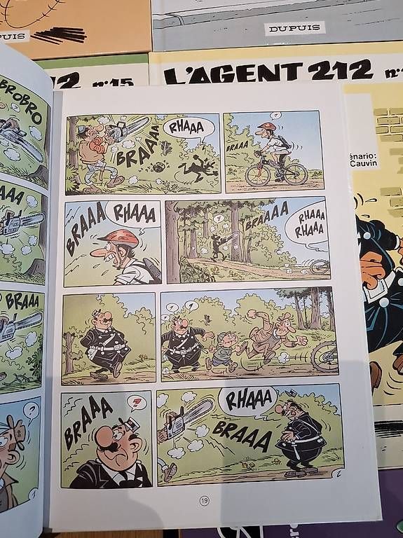 BD: Bd Agent 212 - 10 tomes – D'occasion à Prez-vers-Siviriez par rouilj05 3