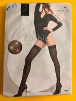 Halterlose Strümpfe Fashion (Migros), Grösse M, mit Glitzer