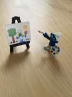 Schlümpfe Maler mit Staffelei
