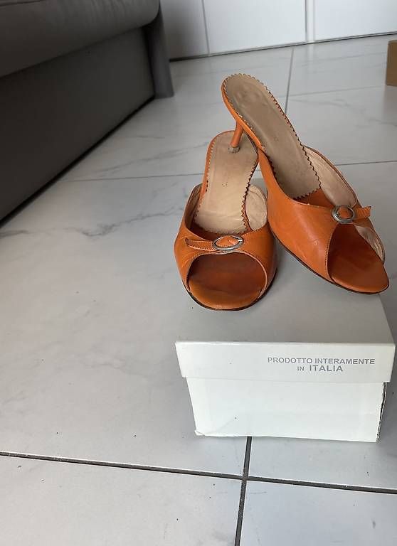 Damenschuhe: Sandalo interamente in pelle – Gebraucht aus Locarno von ste_8rjr