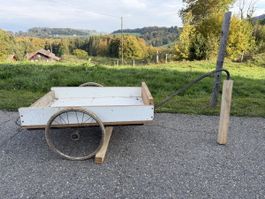 Töfflianhänger, Karren