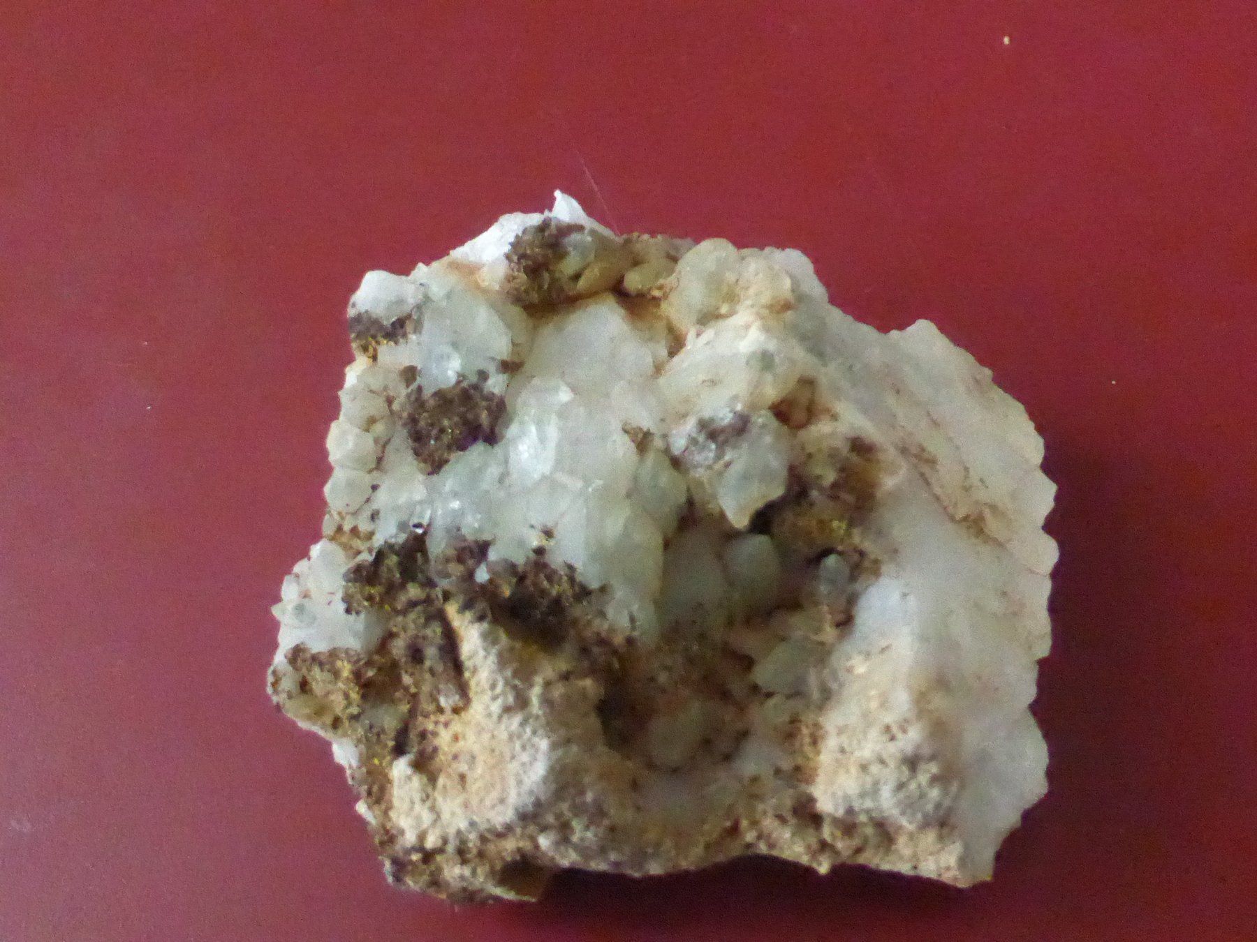Minerali & Pietre curative: Bergkristall-Stufe mit Siderit und Anatas – Usato da Triengen venduto da Nussbaum14 1