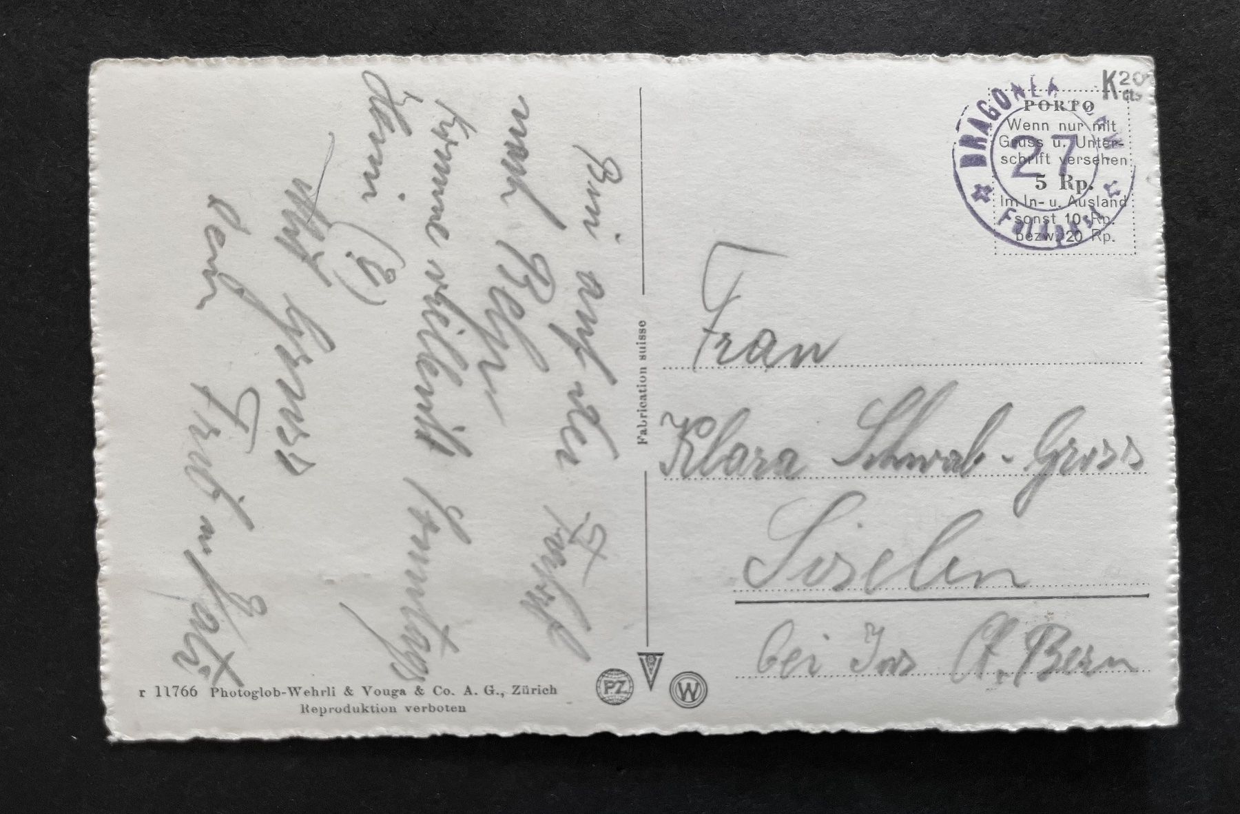 Cartes postales: Bern. Kornhaus, Oldtimer Autos, Feldpoststempel – D'occasion à Wabern par DaxKarten-75 1