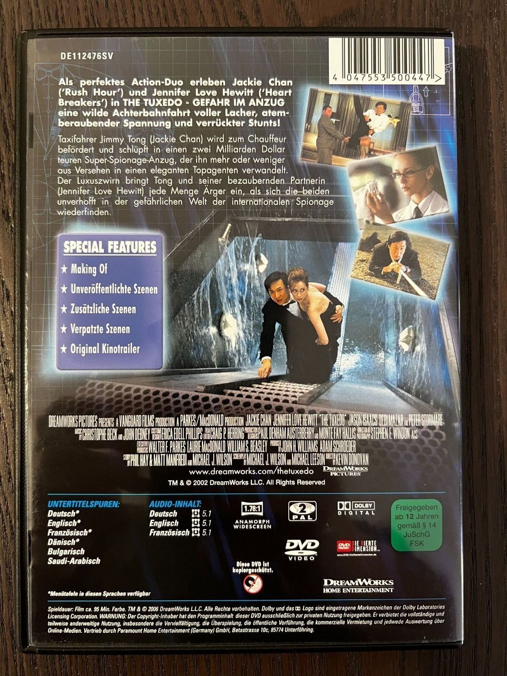 Alle DVDs: The Tuxedo – Gebraucht aus Zürich von FilmFreunde 1