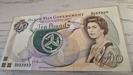 Isle of Man Ten Pounds Banknote 