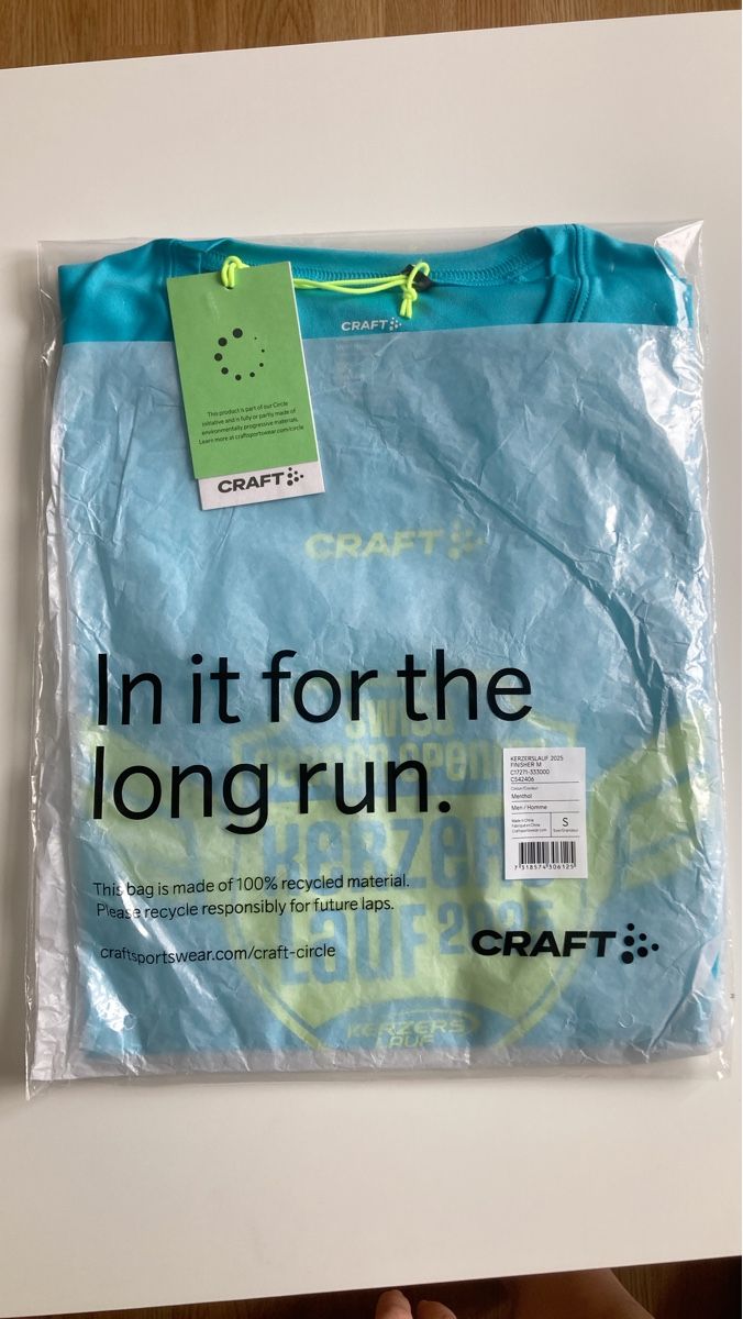 Craft T-shirt: Craft Veste Running Homme Taille S – Nuovo e nell'imballaggio originale da Biel/Bienne venduto da almercaa