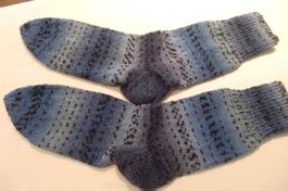 handgestrickte Socken Grösse 42/43