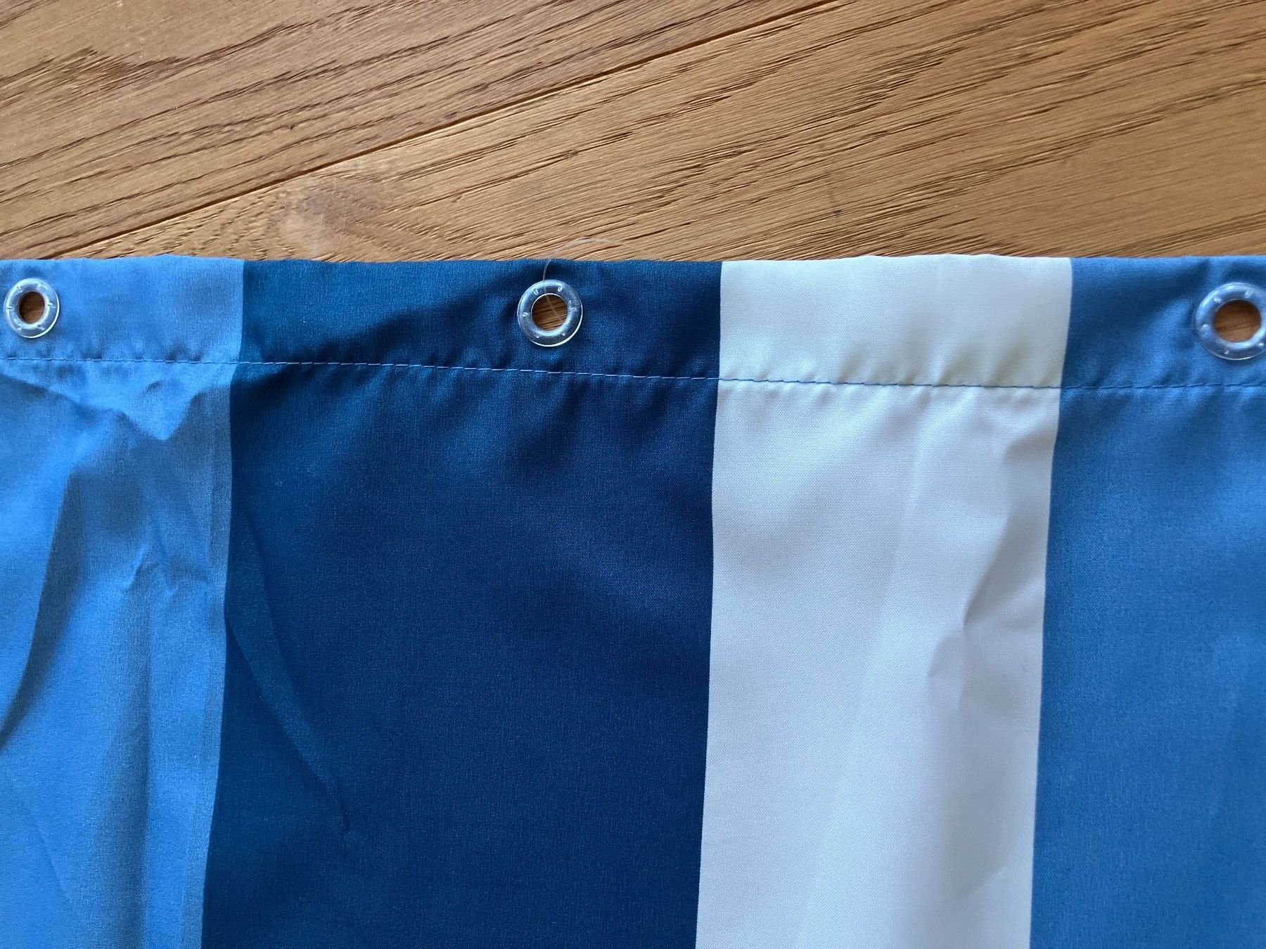 Vorhänge: Duschvorhang miomare blau gestreift – Neu (gemäss Beschreibung) aus Unterägeri von Bettsofa123 1