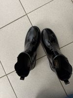 Friboo Stiefel schwarz Lack Grösse 38 neuwertig