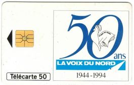 Telefonkarte Frankreich La Voix du Nord