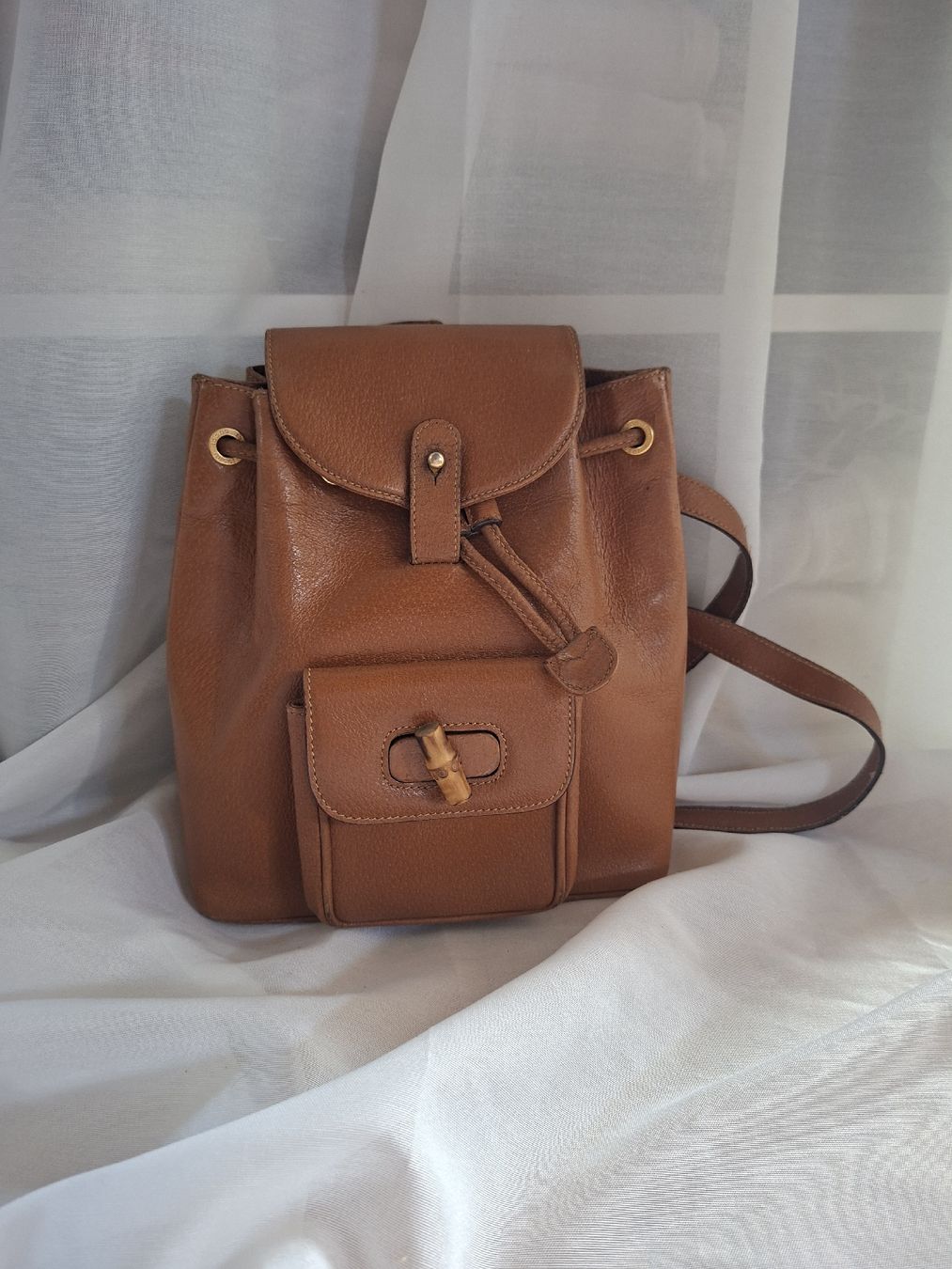 Gucci Rucksäcke: Sac à dos Gucci bamboo – Gebraucht aus Lausanne von Super-cerise