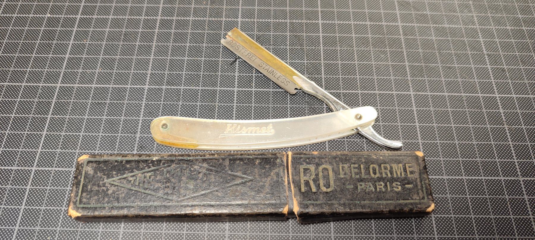 Rasoi & Lamette da barba: Wunderschönes altes Rasiermesser nr 5 – Usato da Gelterkinden venduto da MYSTOREFORYOU4460
