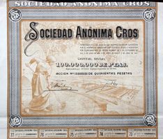 SA Cros Barcelona - 1932