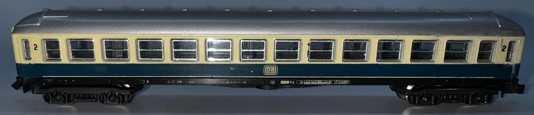 Lima Modellini di ferrovie: Lima 2. Kl Wagen der DB (N) – Usato da Basel venduto da jonnyhaas