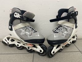 Inline-Skates grau für Kinder Gr. 35-38, max. 60 Kg