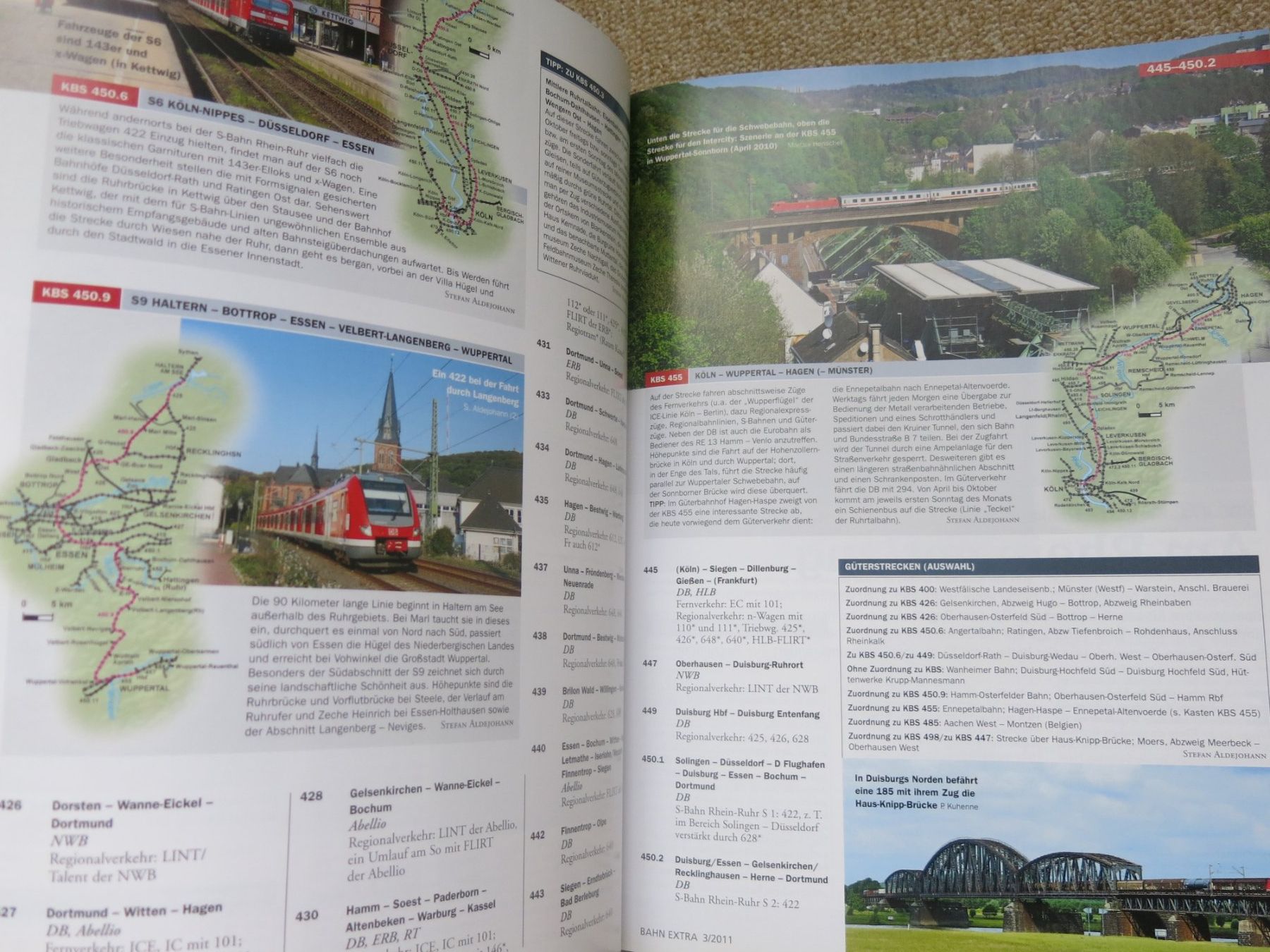 Zeitschriften & Magazine: BAHN EXTRA Strecken-Lexikon 3/2011 – Gebraucht aus Birsfelden von myshop 2