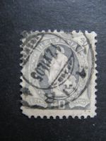 Stehende Helvetia 76F gestempelt