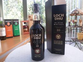 Loch Dhu SM Whisky, The Black Whisky, 1 Li., Mannochmore