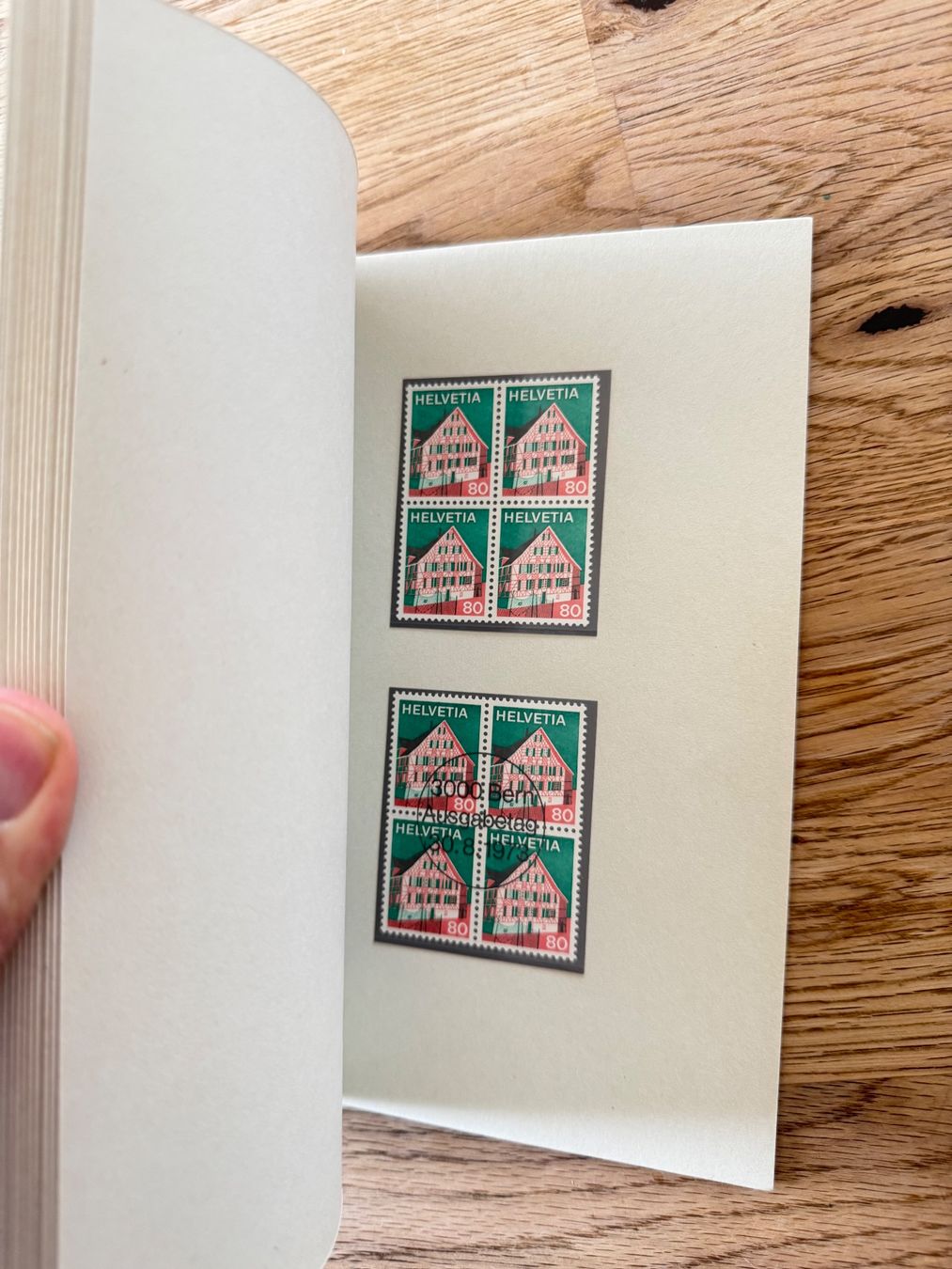 Tutti i francobolli: PTT-Heft 1973 Dauermarken Landschaftsbilder **/gest. – Usato da Oberuzwil venduto da Deafgrischa 4