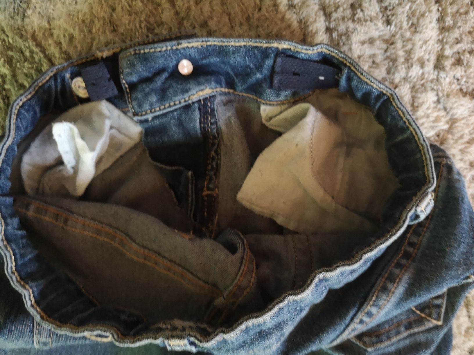 Pantaloni: Jeans 146 verstellbarer Bund – Usato da Vordemwald venduto da Esel04 3