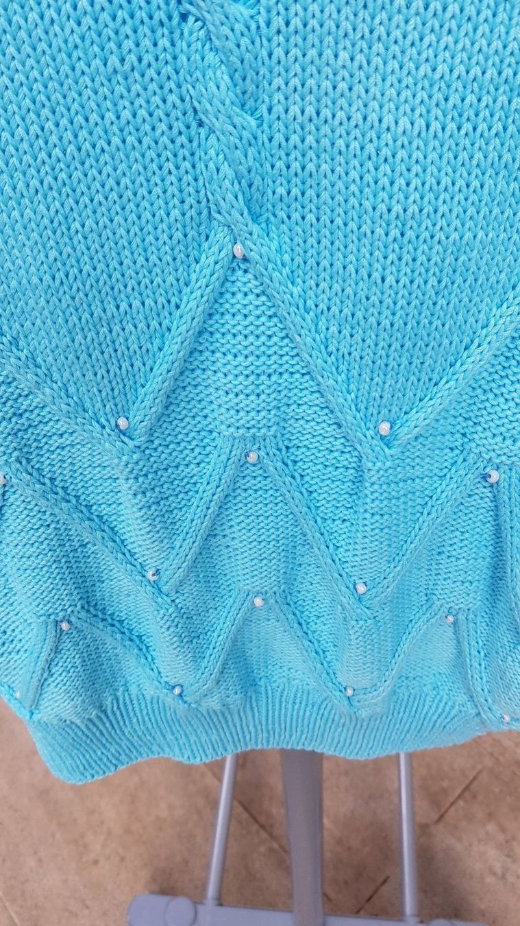 Maglioni & Felpe: Pullover Garn Vintage türkis – Usato da Mörschwil venduto da wunderkiste44 9