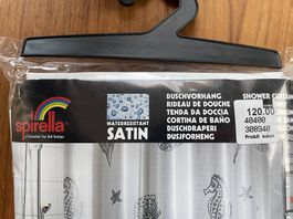 Textiler Duschvorhang 240cm