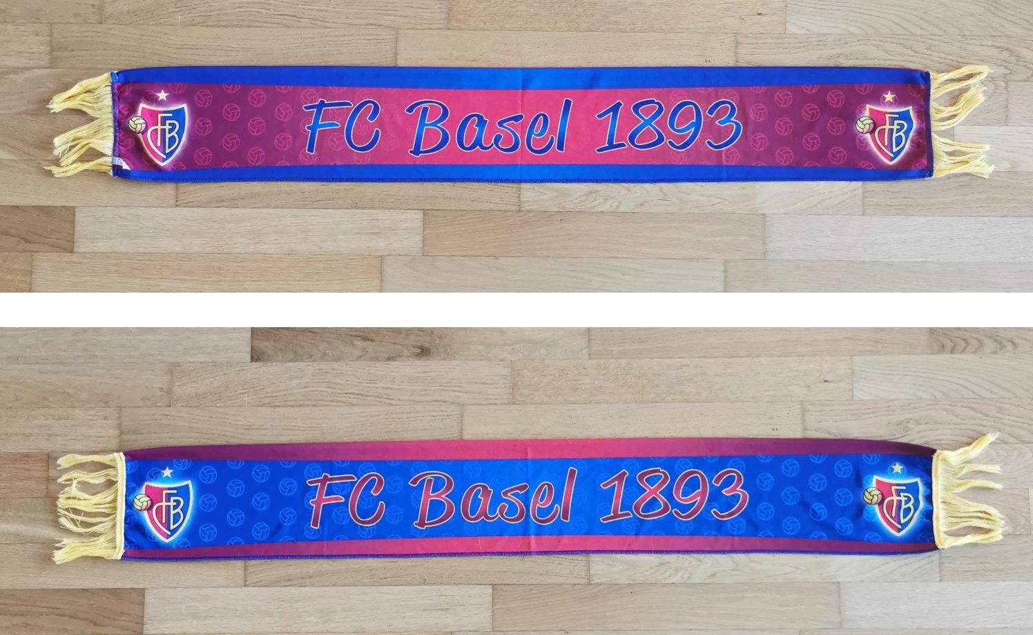 FC Basel Foulard & Sciarpe: FC Basel 1893 Schal – Usato da Emmenbrücke venduto da Herzog07
