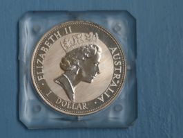 Pièce argent Kookaburra 1992 Australie 1 Dollar