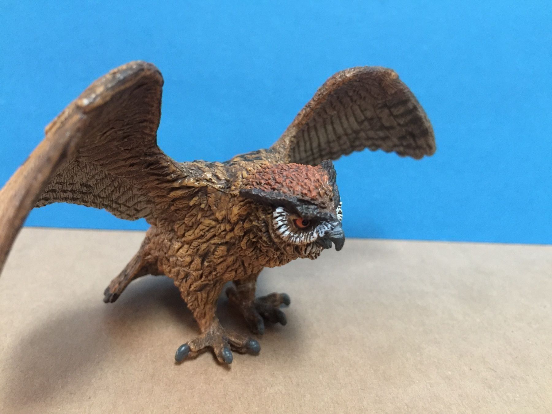 Schleich Statuette: Schleich Uhu 14738 Eule Vogel – Usato da Ennetbaden venduto da mapa05 3