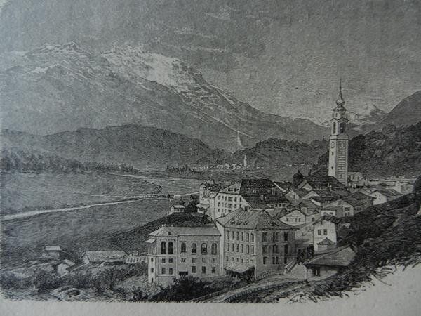 Gravures: Samaden Engadin – D'occasion à Risch par Rischli15 1