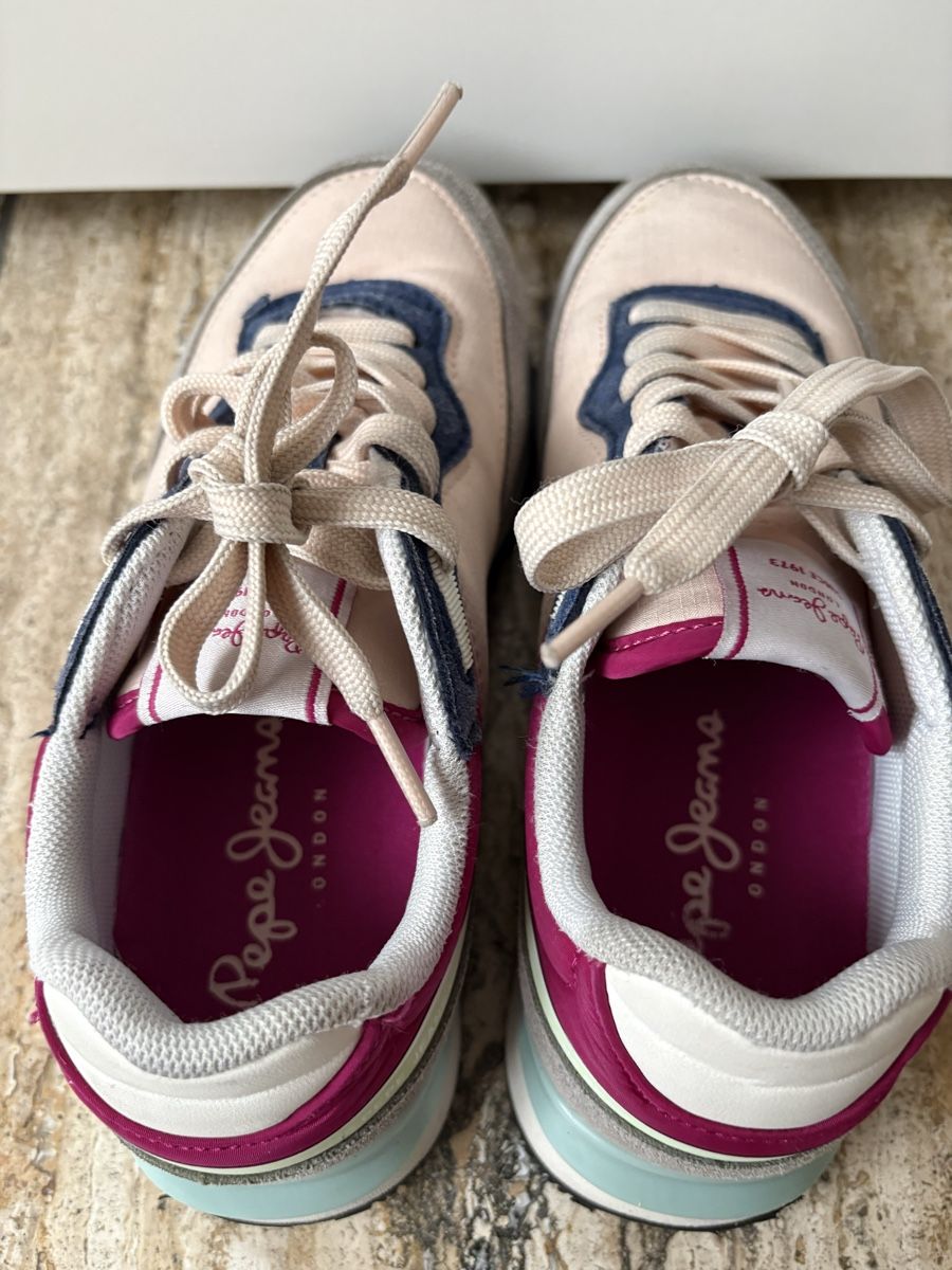 Pepe Jeans Scarpe per ragazze: Pepe Jeans Sneaker Grösse 34 – Usato da Nürensdorf venduto da Yellowstone09 5