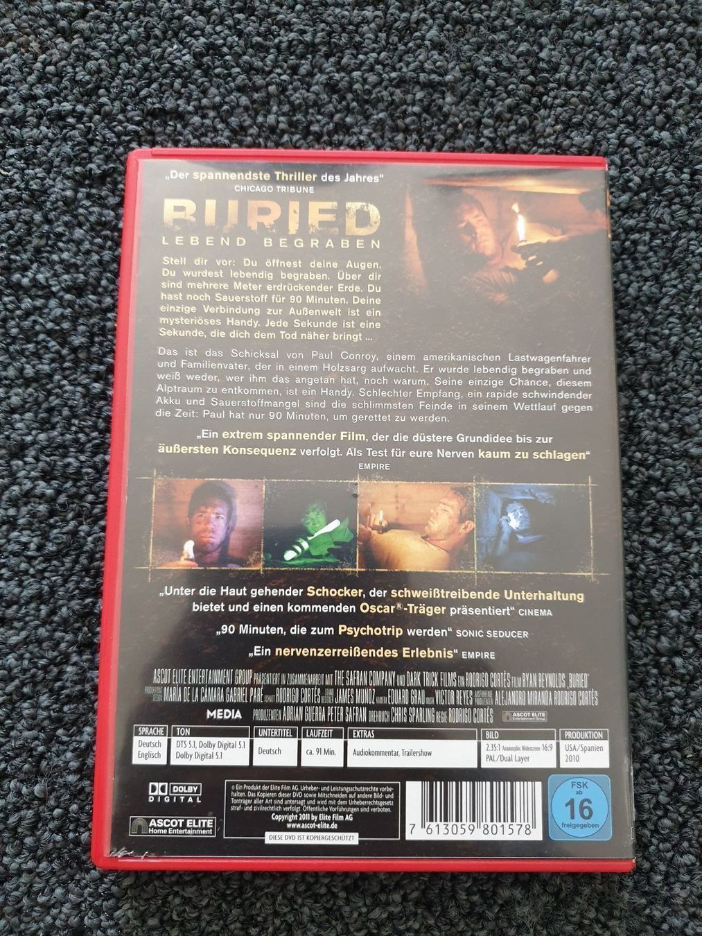 Tous les DVDs: BUJRIED LEBEND BEGRABEN(1706) – D'occasion à Ruswil par M71 1