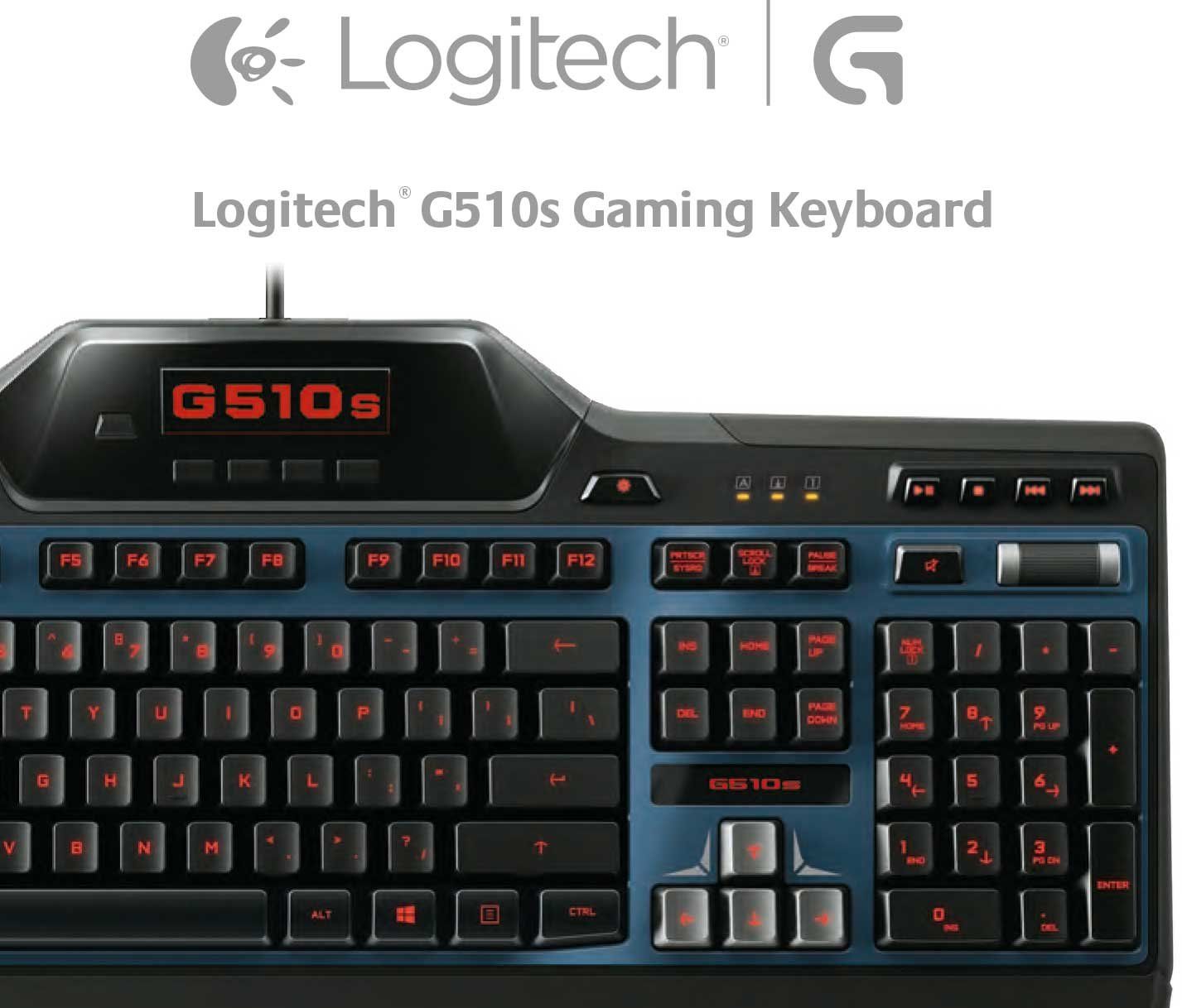 Logitech Tastiere: Logitech G510S Gaming Keyboard TipTop - SELTEN – Usato da Thun venduto da videogeek