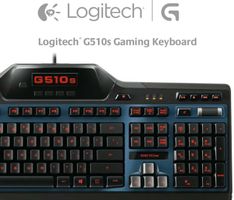 Logitech G510S Gaming Keyboard TipTop - SELTEN