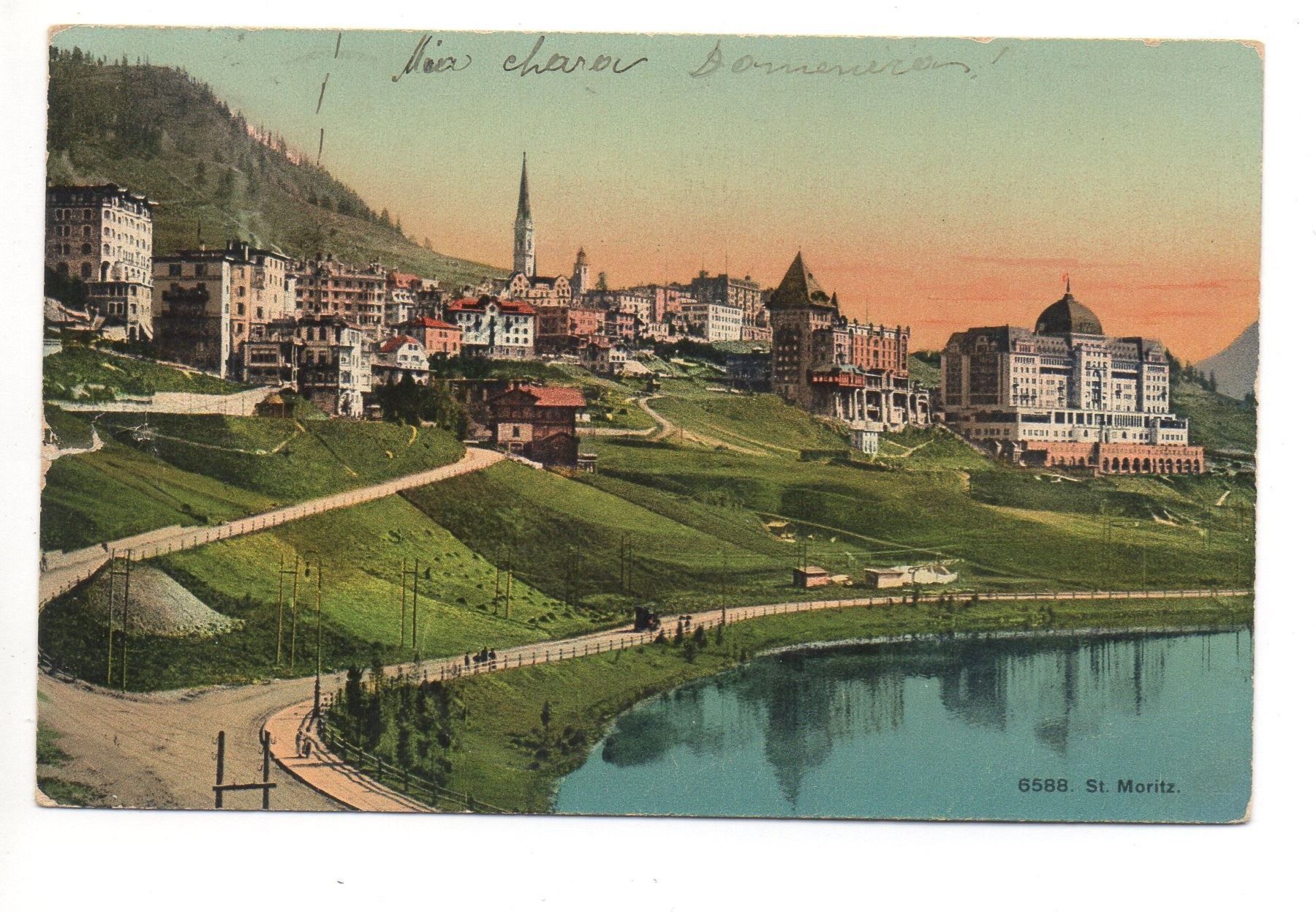Ansichtskarten: ST. MORITZ – Gebraucht aus Jona von philajona