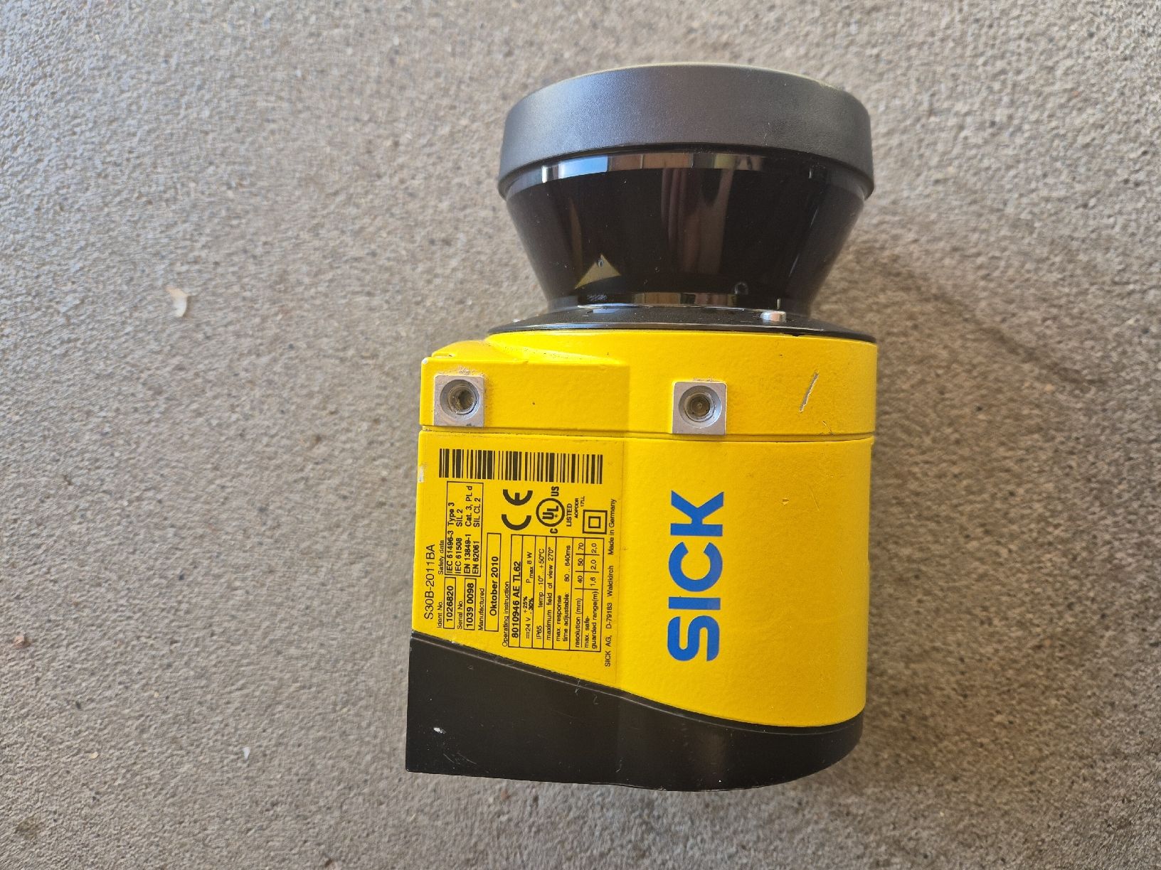 Scanner: SICK S30B-2011BA Laserscanner – Usato da Linden venduto da Mathi41 1