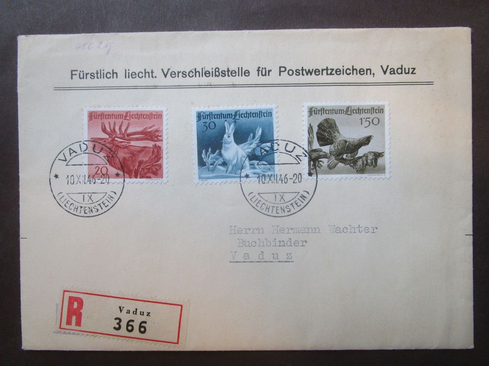 Fürstentum Liechtenstein 1946 Kaufen auf Ricardo