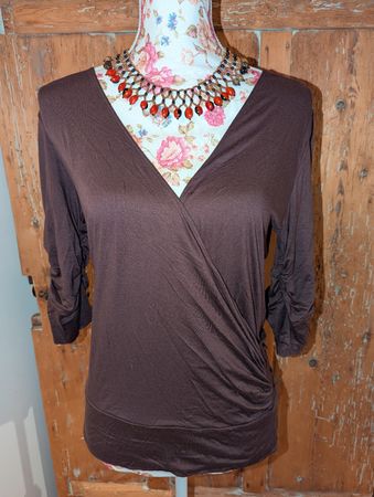 Wolford Wickel-Top braun Gr. M / L  zeitlos elegant wie neu