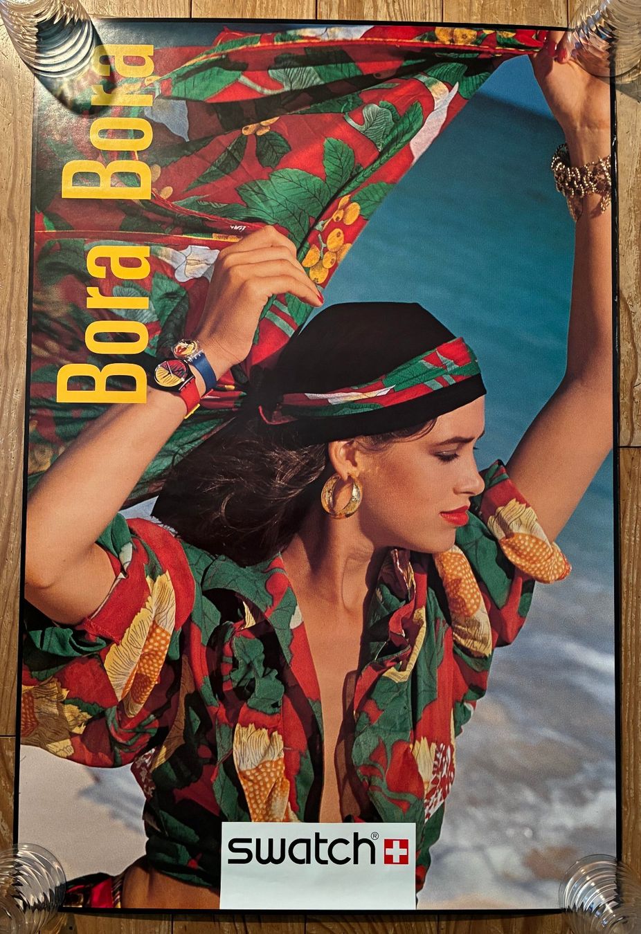 Foto & Immagini: SWATCH Werbe Plakat Poster - Nr. 9 – Usato da Meinisberg venduto da duveen