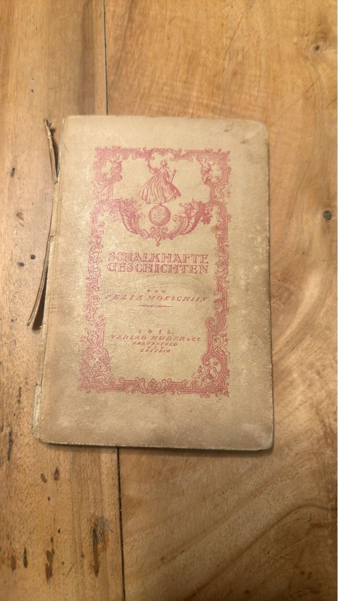 Libri: Uralt: Schalkhafte Geschichten. 1916 – Usato da Frauenfeld venduto da aluma14